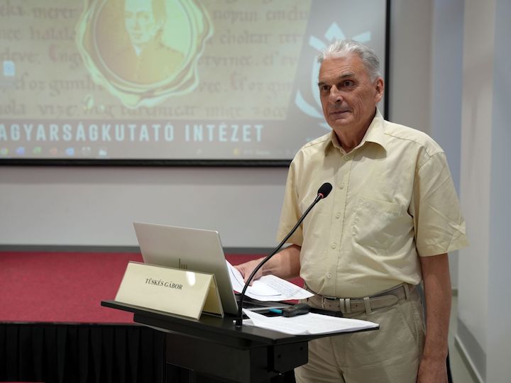 Dr. Tüskés Gábor - konferencia